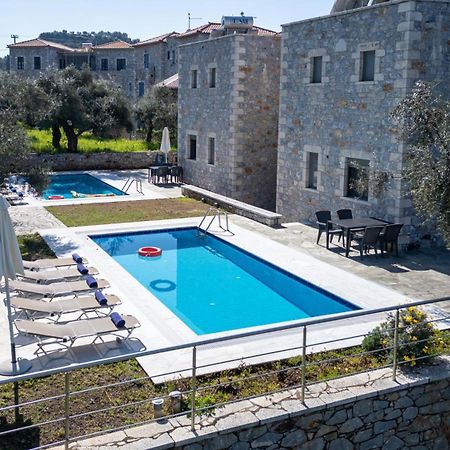 Villa Torri di pietra Stoúpa Esterno foto