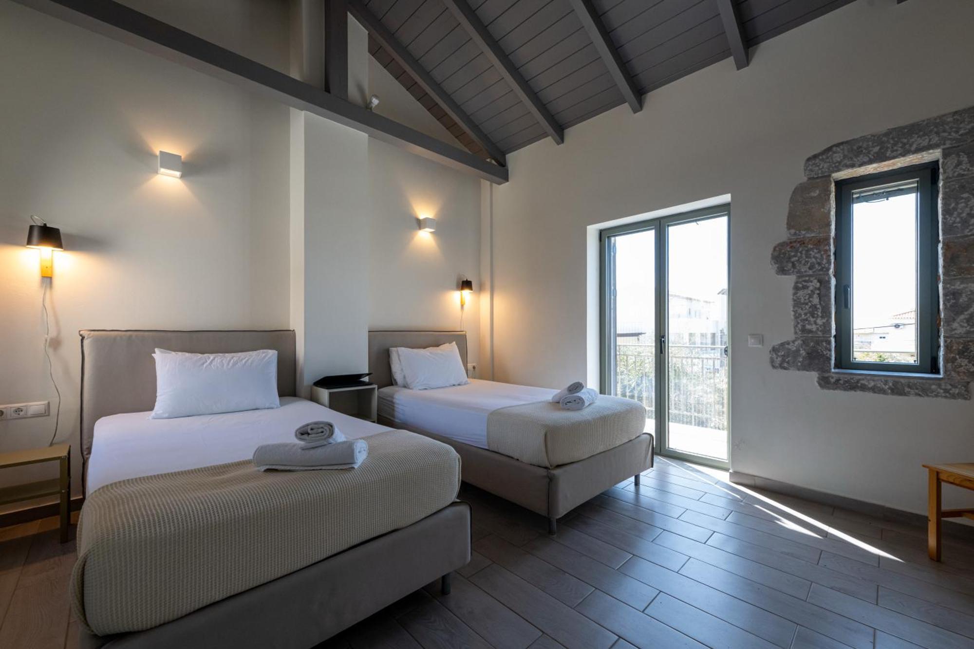 Villa Torri di pietra Stoúpa Esterno foto