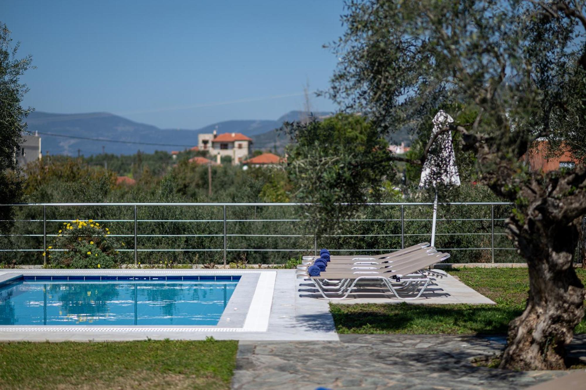 Villa Torri di pietra Stoúpa Camera foto