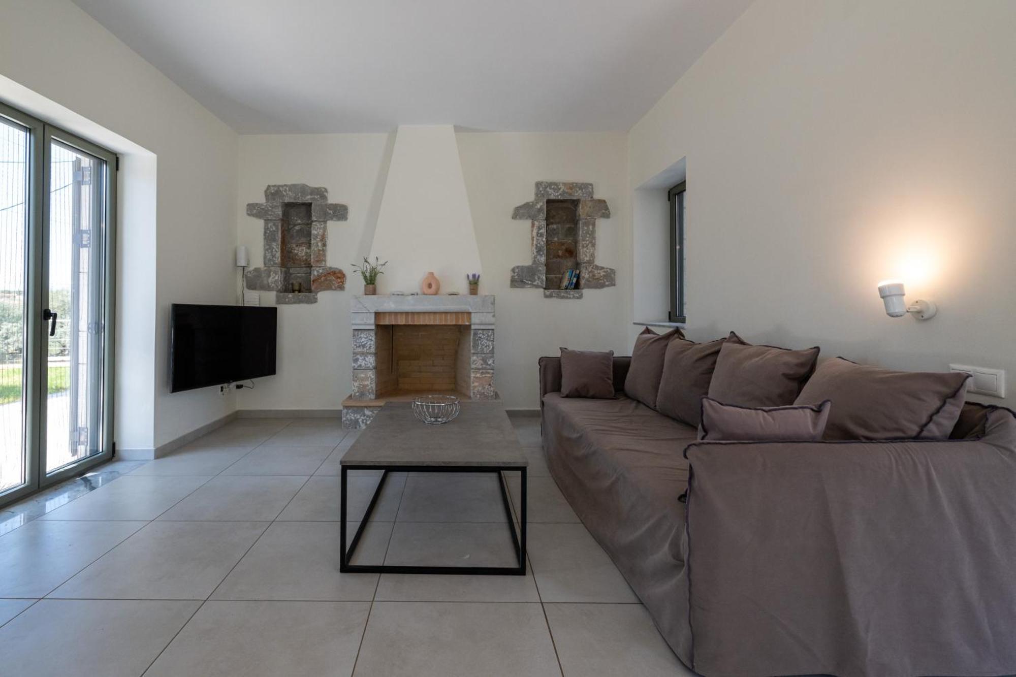 Villa Torri di pietra Stoúpa Esterno foto